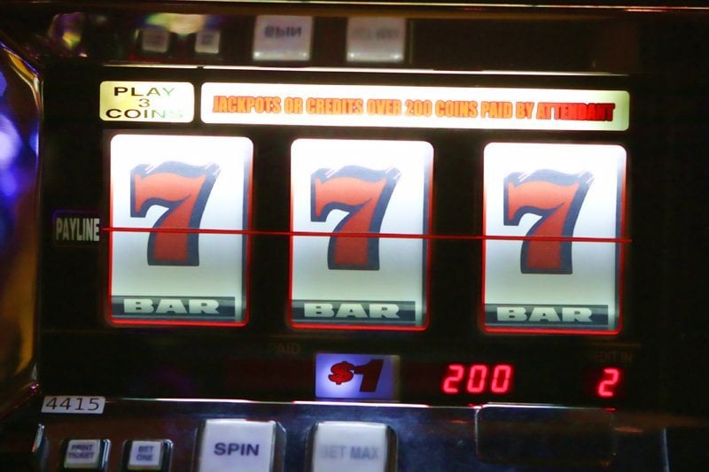Casino slot machine jackpot