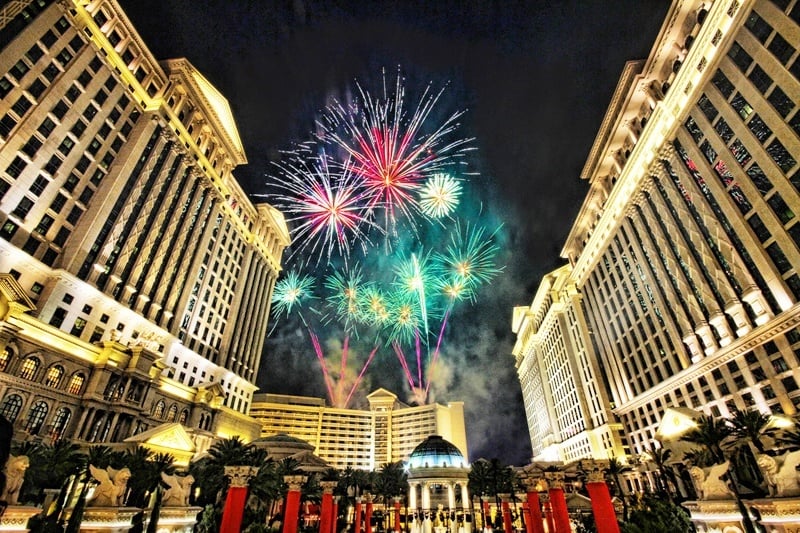 New Year S Eve Fireworks Canceled For Las Vegas Strip