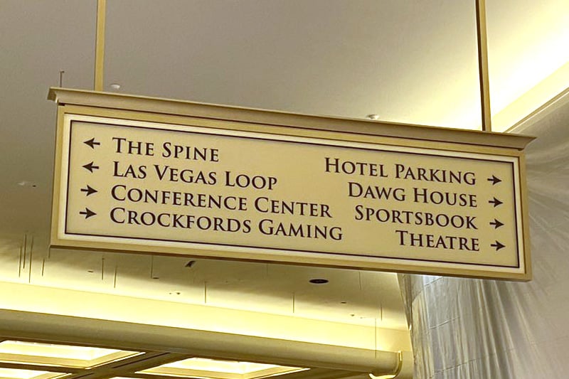 Resorts World sign font